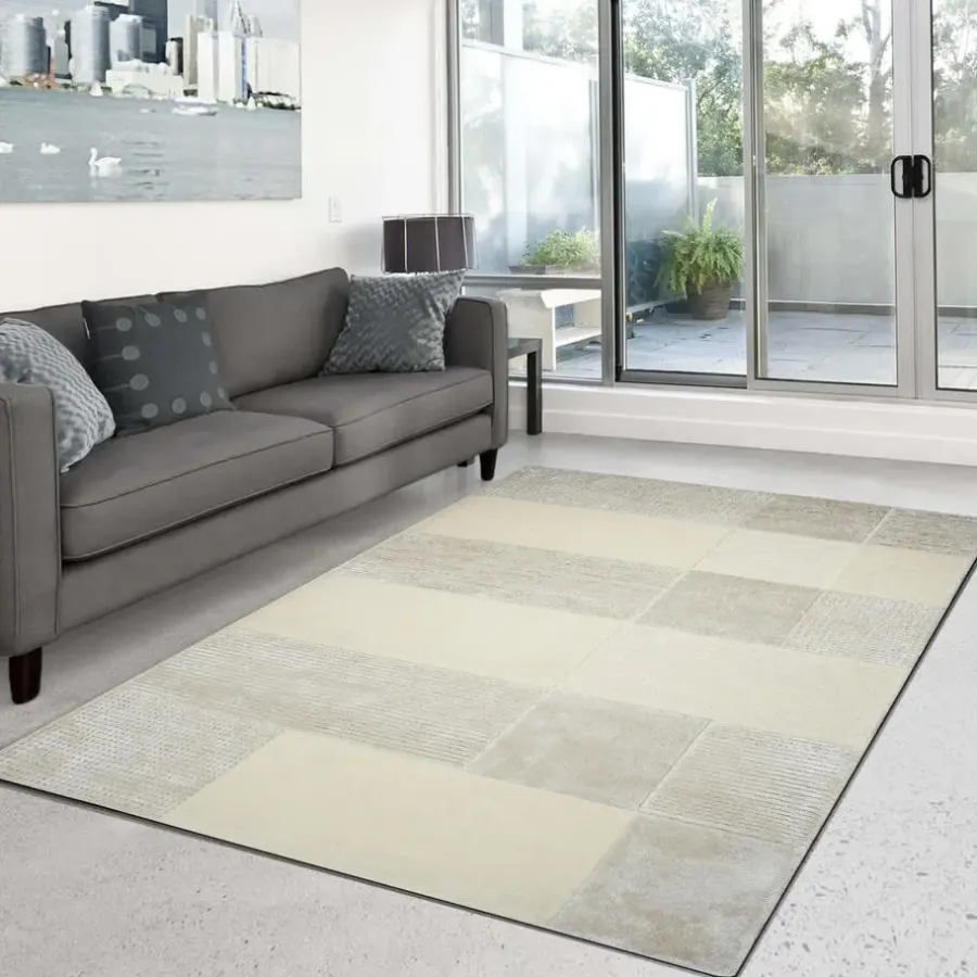 Vloerkleden Kinderkamer-Dutch Lifestyle - Wol - Vloerkleed - 160x230cm - Beige