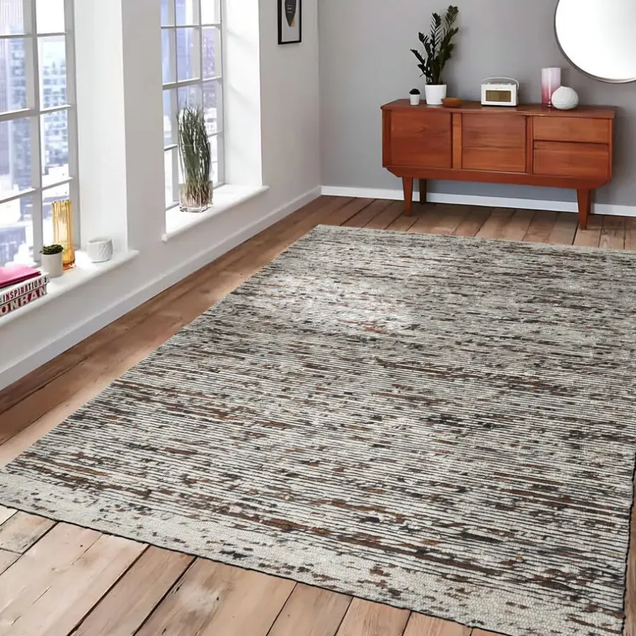 Dutch Lifestyle - Wol - Vloerkleed - 160x230cm - Grijs