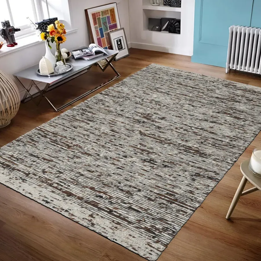 Dutch Lifestyle - Wol - Vloerkleed - 160x230cm - Grijs