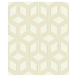 Behang-Dutch Wallcoverings - Galactik dessin lichtbeige - 0,53x10,05m