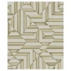 Behang-Dutch Wallcoverings - Galactik ruit/streep beige/goud - 0,53x10,05m