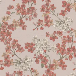 Behang-Dutch Wallcoverings - Grace Cherry blossom blush - GR322204