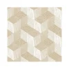 Behang-Dutch Wallcoverings - Jungle Fever Freno wit/goud - 0,53x10,05m