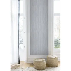 Behang-Dutch Wallcoverings - Level One streep grijs - 0,53x10,05m