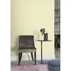 Dutch Wallcoverings - Level One uni goudgeel - 0,53x10,05m