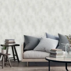 Dutch Wallcoverings - Loft uni lichtgrijs - 0,53x10,05m