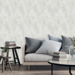 Dutch Wallcoverings - Loft uni lichtgrijs - 0,53x10,05m