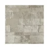 Behang-Dutch Wallcoverings - Palma steen lichtbeige - 0,53x10,05m