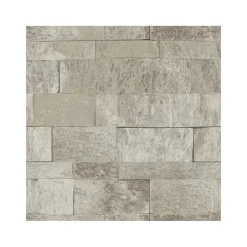 Behang-Dutch Wallcoverings - Palma steen lichtbeige - 0,53x10,05m