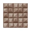 Dutch Wallcoverings - Reflets 3D vierkant koper - 0,53x10,05m