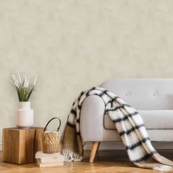 Dutch Wallcoverings - Solitär chalk lichtbeige - 0,53x10,05m