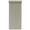 Behang-Dutch Wallcoverings - Wallstitch hexagonal grey - 0,53x10,05m