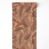 Behang-Dutch Wallcoverings Vliesbehang Renaissance leaves - rust - 10,05m x 53cm