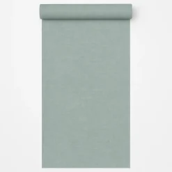 Dutch Wallcoverings Vliesbehang Linen & Textures uni - lightgreen - 10m x 53cm