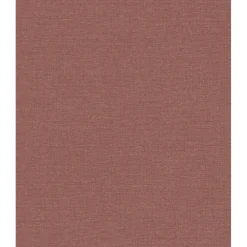Behang-Dutch Wallcoverings Vliesbehang Linen & Textures uni - rood - 10,05m x 53cm