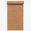 Behang-Dutch Wallcoverings Vliesbehang Linen & Textures uni - browngold - 10,05m x 53cm