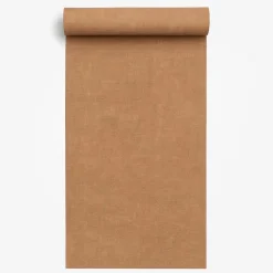 Behang-Dutch Wallcoverings Vliesbehang Linen & Textures uni - browngold - 10,05m x 53cm