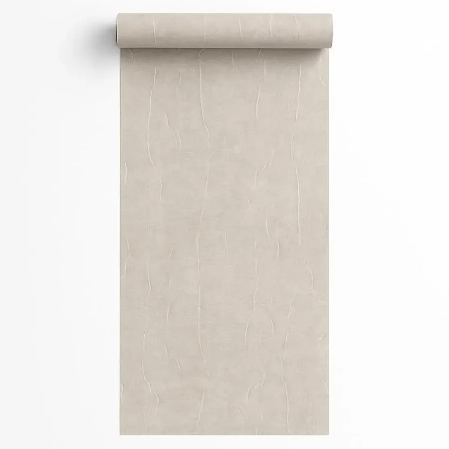 Dutch Wallcoverings Vliesbeh. Renaissance watermarked fabric - taupe - 10mx53cm