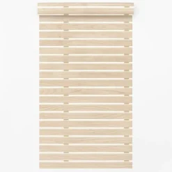 Behang-Dutch Wallcoverings Vliesbehang Artifice planken - beige/wit - 10,05m x 53cm