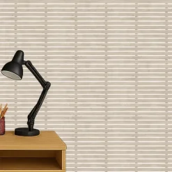 Behang-Dutch Wallcoverings Vliesbehang Artifice planken - beige/wit - 10,05m x 53cm