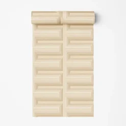 Behang-Dutch Wallcoverings Vliesbehang Renaissance Grecian key - beige - 10,05m x 53cm