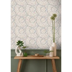 Behang-Dutch Wallcoverings Vliesbehang Artifice mozaïc tegel - beige/terra - 10m x 53cm