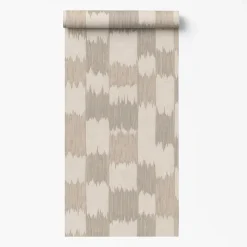 Behang-Dutch Wallcoverings Vliesbehang Renaissance textured loom - beige - 10m x 53cm
