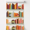 Dutch Wallcoverings Vliesbehang Artifice boeken/planken - grijs - 10,05m x 53cm