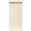Behang-Dutch Wallcoverings Vliesbehang Fabric Touch weave - crème - 10,05m x 53cm