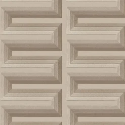 Dutch Wallcoverings Vliesbehang Renaissance Grecian key - taupe - 10,05m x 53cm