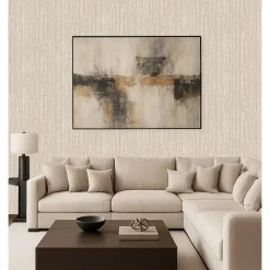 Behang-Dutch Wallcoverings Vliesbehang Embellish silk texture - beige - 10,05m x 53cm