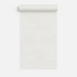 Dutch Wallcoverings Vliesbehang Linen & Textures uni - offwhite - 10,05m x 53cm