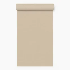 Behang-Dutch Wallcoverings Vliesbehang Linen & Textures uni - beige - 10,05m x 53cm