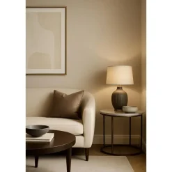 Behang-Dutch Wallcoverings Vliesbehang Linen & Textures uni - beige - 10,05m x 53cm