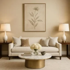 Behang-Dutch Wallcoverings Vliesbehang Linen & Textures uni - beige - 10,05m x 53cm