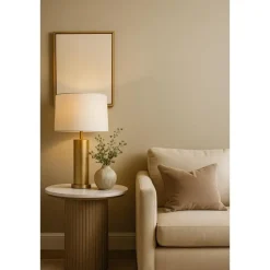 Behang-Dutch Wallcoverings Vliesbehang Linen & Textures uni - beige - 10,05m x 53cm