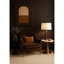 Dutch Wallcoverings Vliesbehang Linen & Textures uni - darkchoco - 10,05m x 53cm