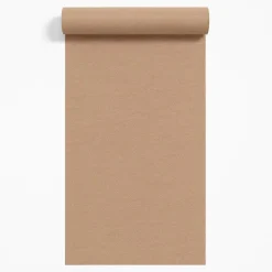 Behang-Dutch Wallcoverings Vliesbehang Linen & Textures uni - terracotta - 10m x 53cm