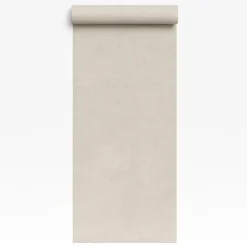 Behang-Dutch Wallcoverings Vliesbehang Linen & Textures uni - beige - 10,05m x 53cm