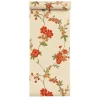 Behang-Dutch Wallcoverings Vliesbehang Fabric Touch flower - rood - 10,05m x 53cm
