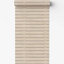 Behang-Dutch Wallcoverings Vliesbehang Artifice planken - beige - 10,05m x 53cm