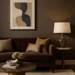 Behang-Dutch Wallcoverings Vliesbehang Linen & Textures uni - goud - 10,05m x 53cm