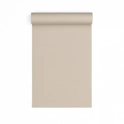 Dutch Wallcoverings Vliesbehang Linen & Textures uni - taupe - 10,05m x 53cm