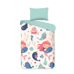 Kinderdekbedovertrekken-Good Morning Duvet cover 100x135 + 1* 40x60 cm