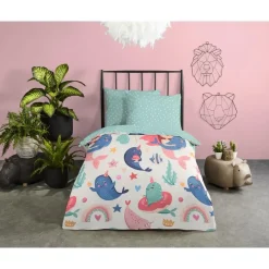 Kinderdekbedovertrekken-Good Morning Duvet cover 100x135 + 1* 40x60 cm