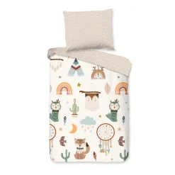 Kinderdekbedovertrekken-Good Morning Duvet cover 140x220 + 1* 60x70 cm