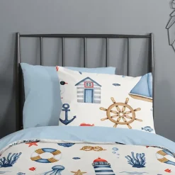 Kinderdekbedovertrekken-Good Morning Duvet cover 100x135 + 1* 40x60 cm