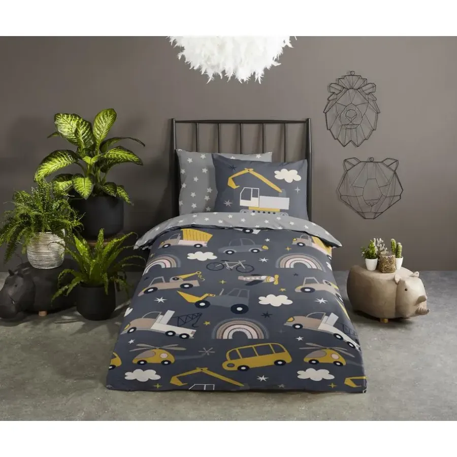 Dekbedovertrekken|1-Persoons Dekbedovertrekken-Good Morning Duvet cover 140x220 + 1* 60x70 cm