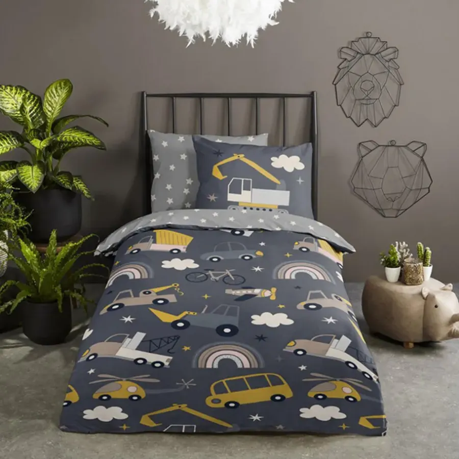 Dekbedovertrekken|1-Persoons Dekbedovertrekken-Good Morning Duvet cover 140x220 + 1* 60x70 cm