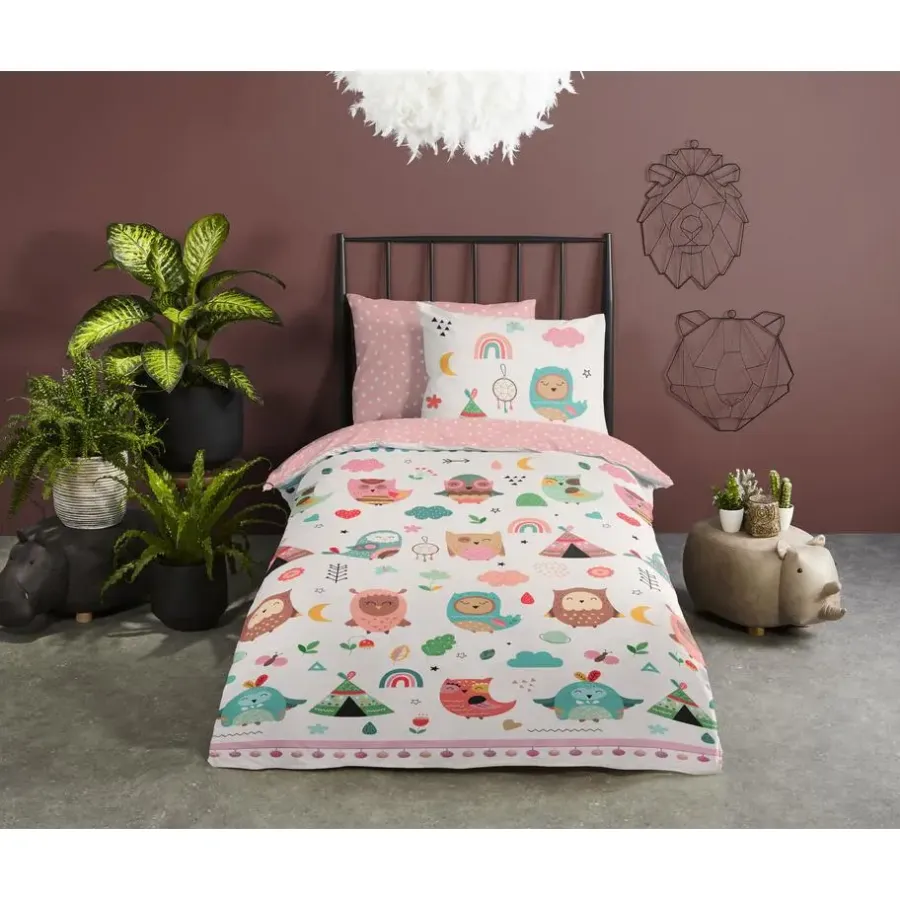 1-Persoons Dekbedovertrekken-Good Morning Duvet cover 140x220 + 1* 60x70 cm